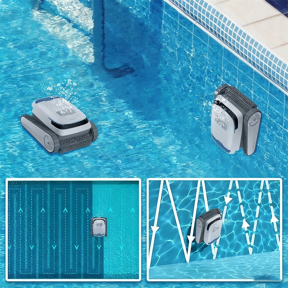 AIRROBO PC10 POOL ROBOT FOR CLEANING WIRELESS POOL 170m² 120MIN Batteries included no
