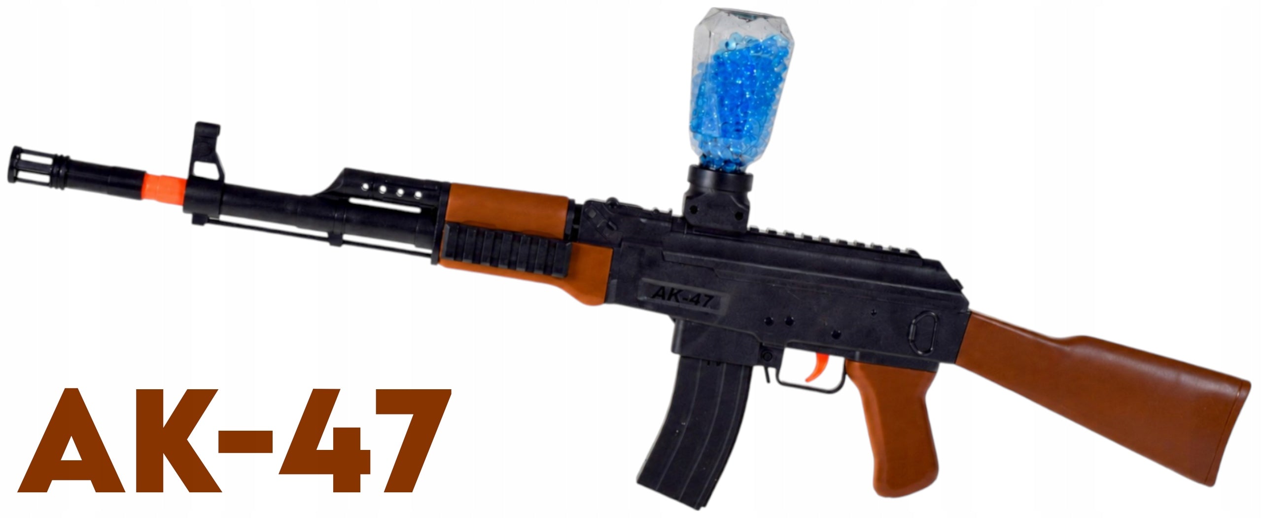 AK47 RIFLE BALL MACHINE WATER GEL CARTRIDGES ORBEEZ SAFE PISTOLS Packaging status original