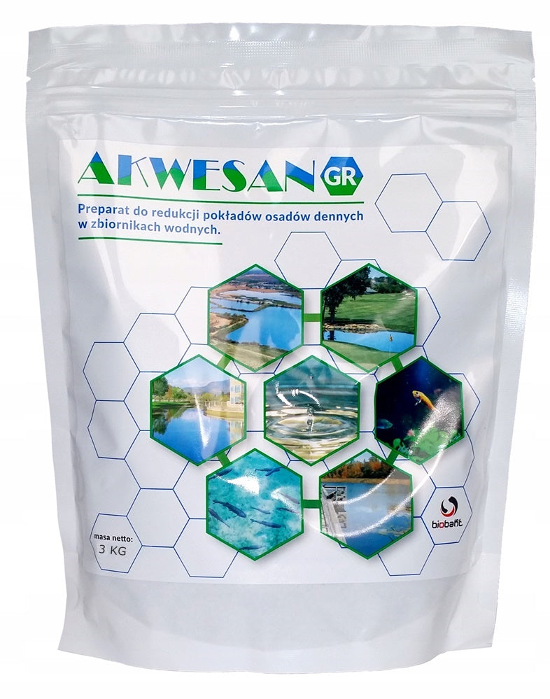 AKWESAN 3 KG GR BOTTOM SEDIMENTS SLUDGE