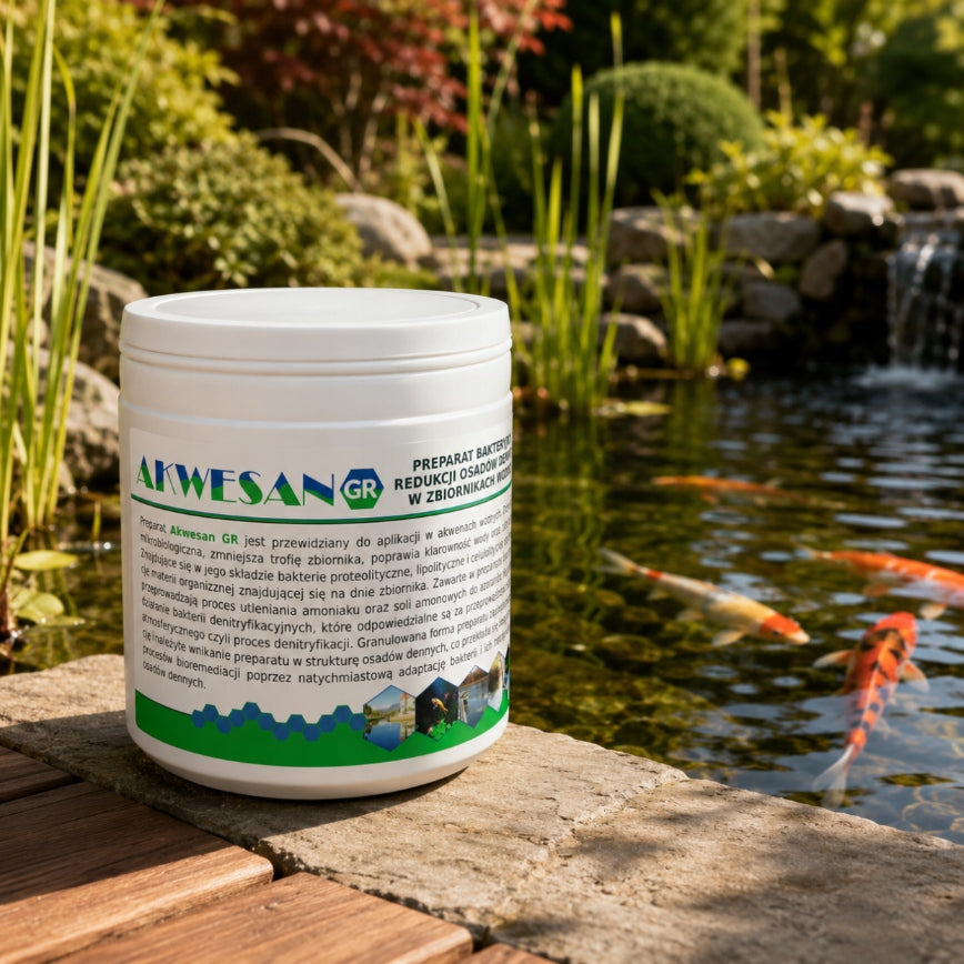 AKWESAN GR granules bacteria for pond pond 2x400g for silt and sediment Manufacturer code AkwesanGR 200