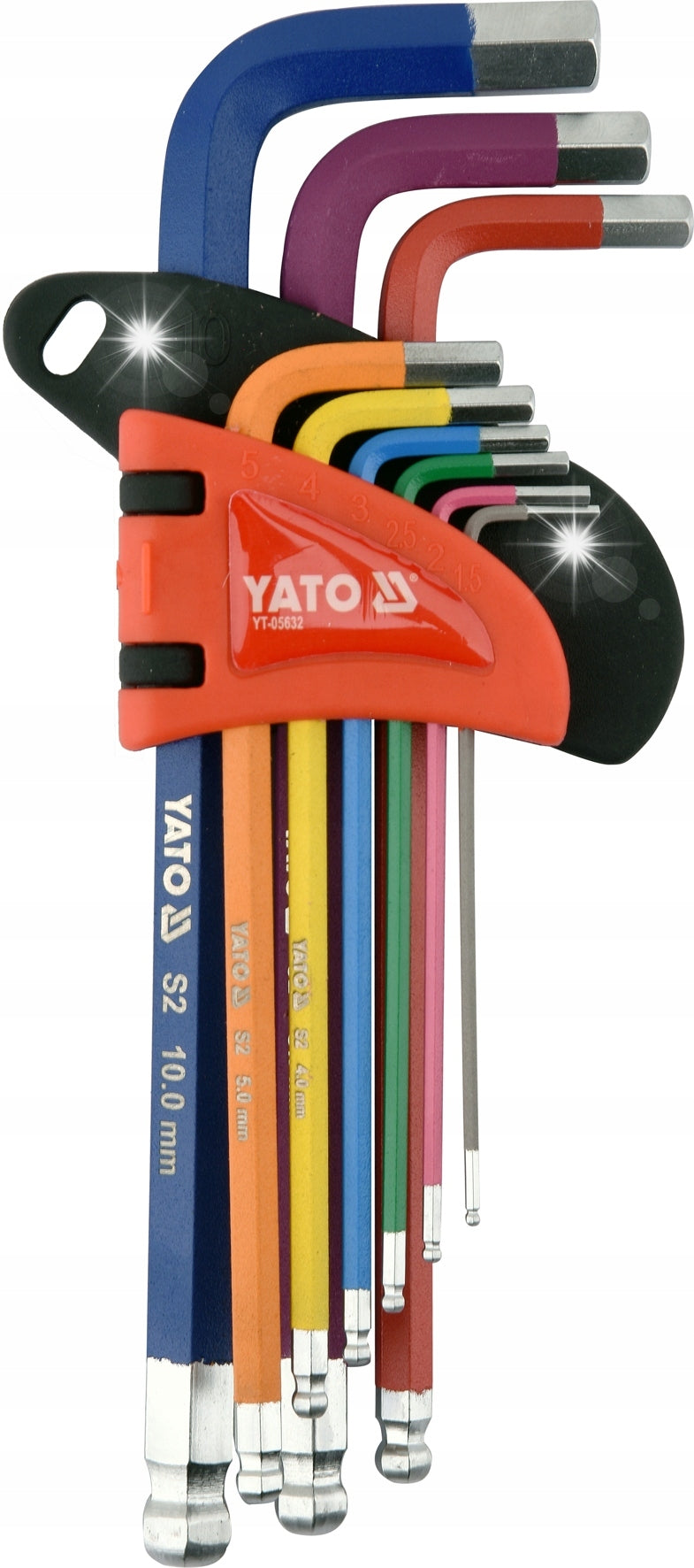 ALLEN WRENCHES ALLEN BALL 1.5-10mm 9PCS YATO