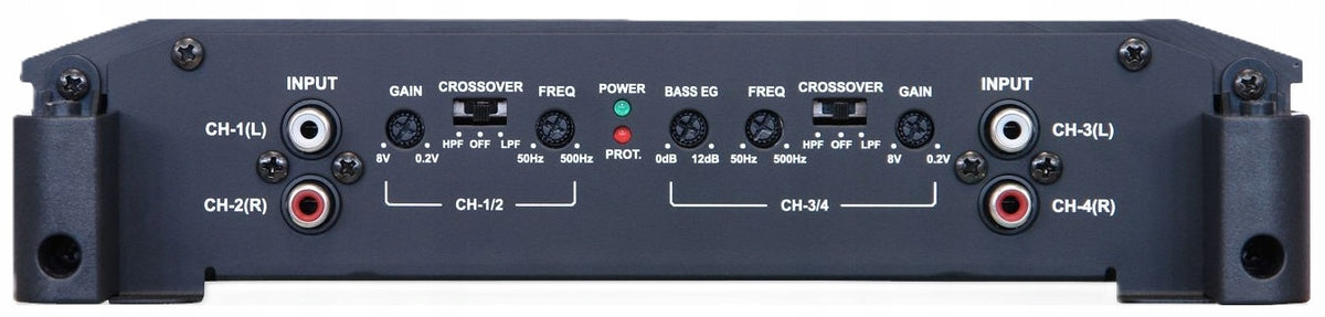 ALPINE BBX-F1200 / Amplifier / 4-channel / Class AB / Power 4x 70W /2x 130W Model BBX-F1200