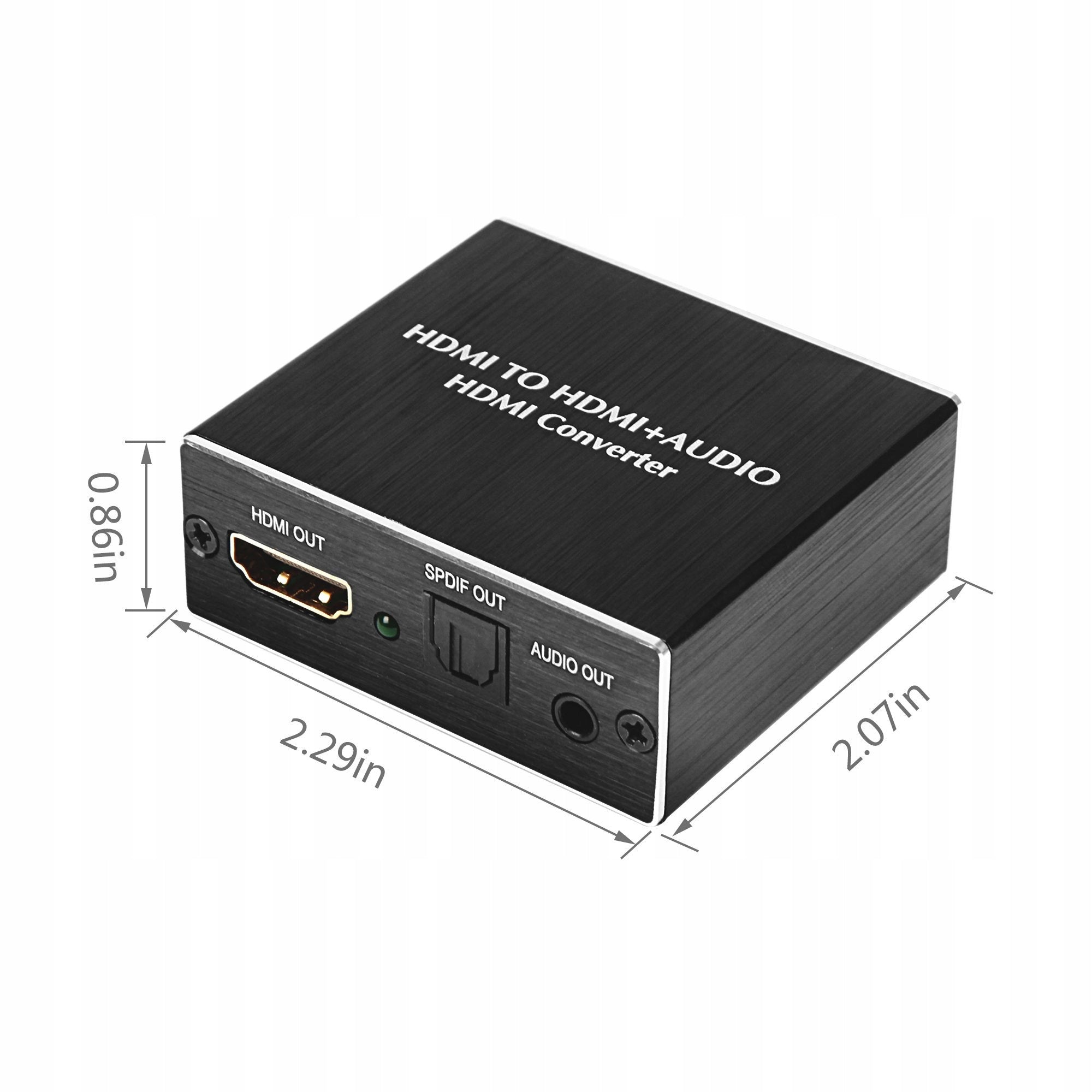 AMANKA HDMI Optical Converter 4Kx2K Audio Extractor for PS3 Xbox DVD PS4 Manufacturer code A002356