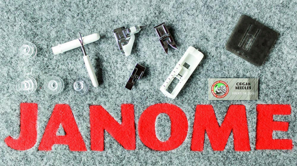 AMAZING home sewing machine JANOME JUNO E1015 + FREEBIE GUIDE Number of stitches 15
