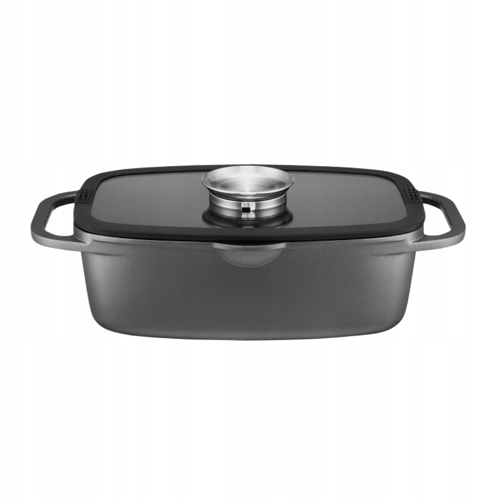 AMBITION GRAPHITE BRITTANY 32x21 CM 6 L LID INDUCTION