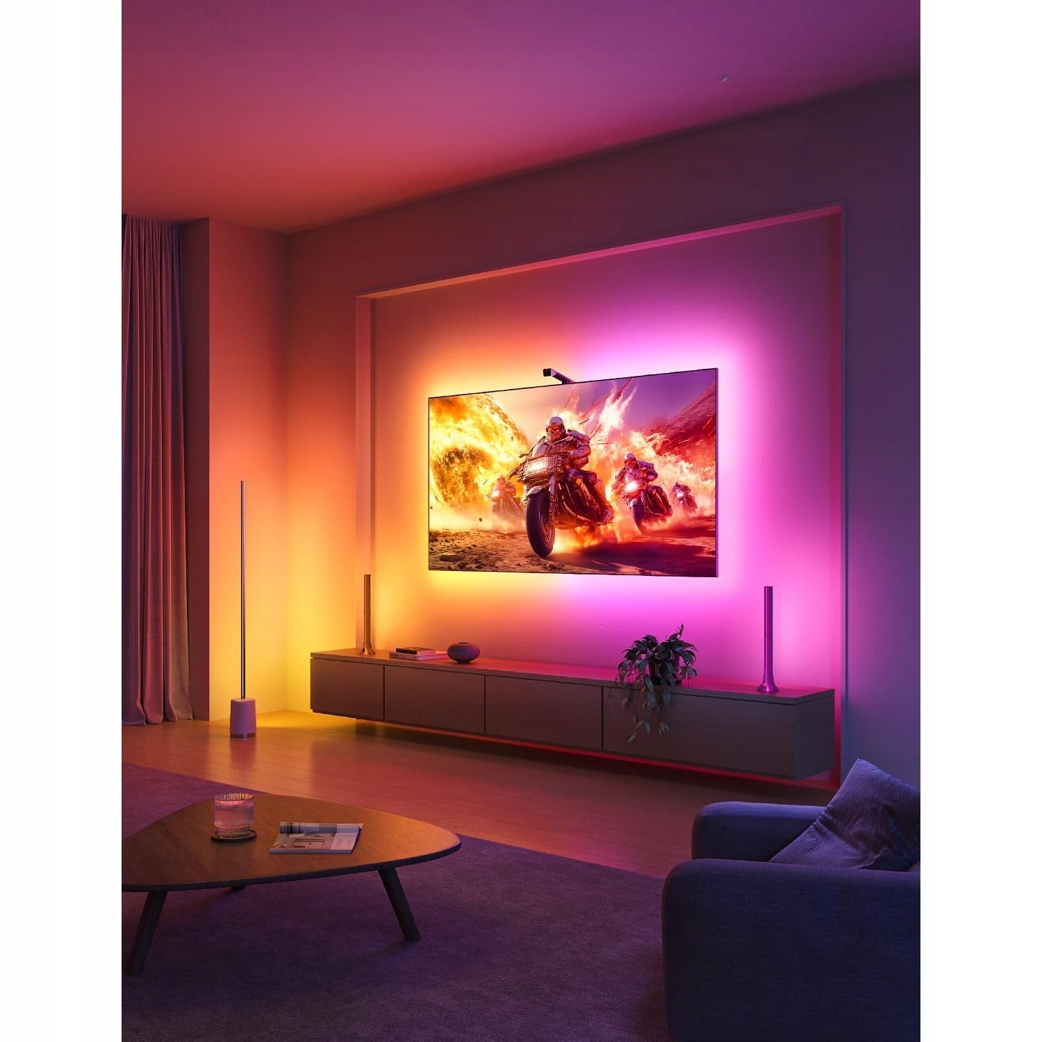 AMBLIGHT KIT FOR TV 55-65 INCH BACKLIGHT TV LED CAMERA 3IN1 Manufacturer code ZESTAW AMBILIGHT DO TV 55-65 CALI