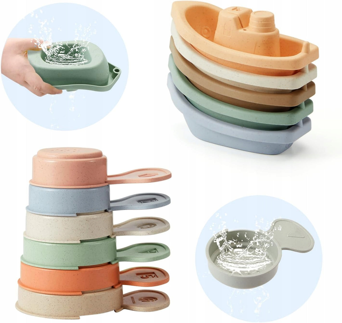 AMCHSURI Bath toys for young children
