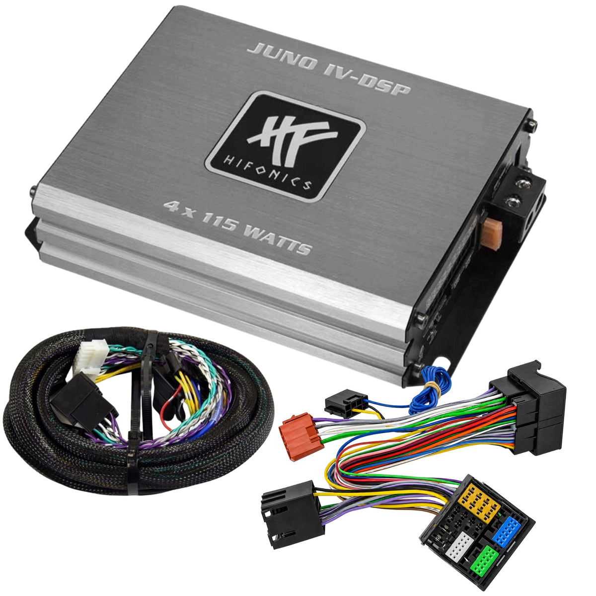 AMPLIFIER AUDI A3 A4 A5 A6 Q3 Q5 HIFONICS JUNO DSP PLUG&PLAY