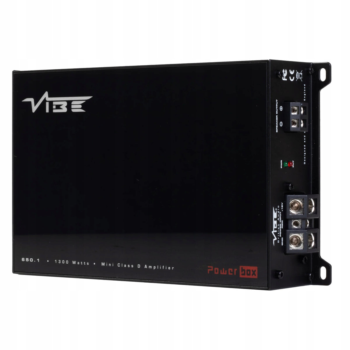 AMPLIFIER VIBE POWERBOX650.1M 650W RMS 1ohm + PILOT + HI-INPUT
