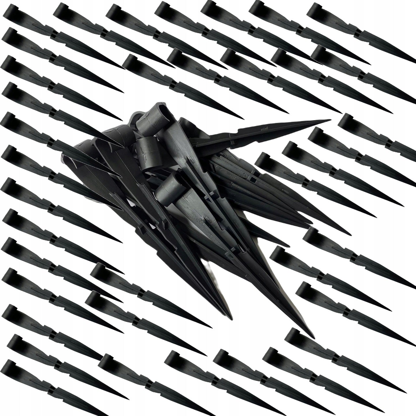ANCHOR PINS for fixing pipe drip line handles ANCHORS 100 pieces Manufacturer code Szpilka Kotwa Uchwyt do linii kroplującej