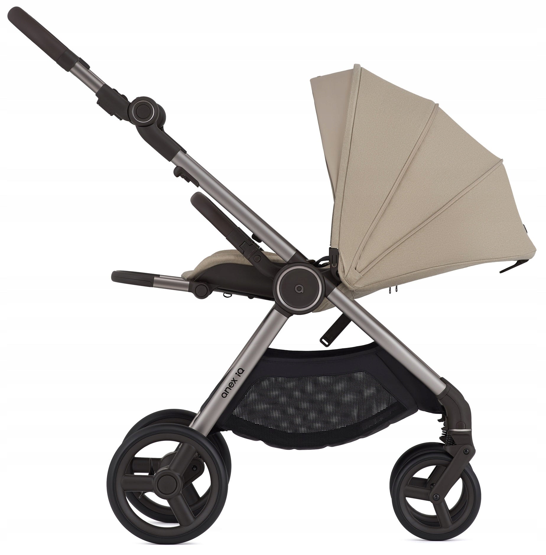 ANEX IQ PREMIUM STROLLER 3in1: GONDOLA + SEAT + LIGHTWEIGHT STROLLER BUGGY CREMA Manufacturer code 8885020503272