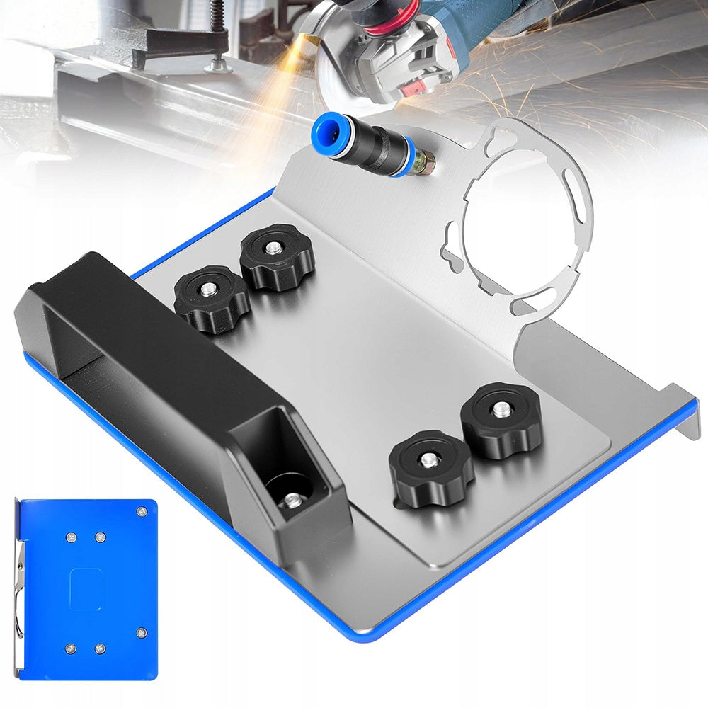 ANGLE ATTACHMENT FOR CHAMFERING STONEWARE TILES AT AN ANGLE OF 45 DEGREES SLIDER Kind angle cutting attachment