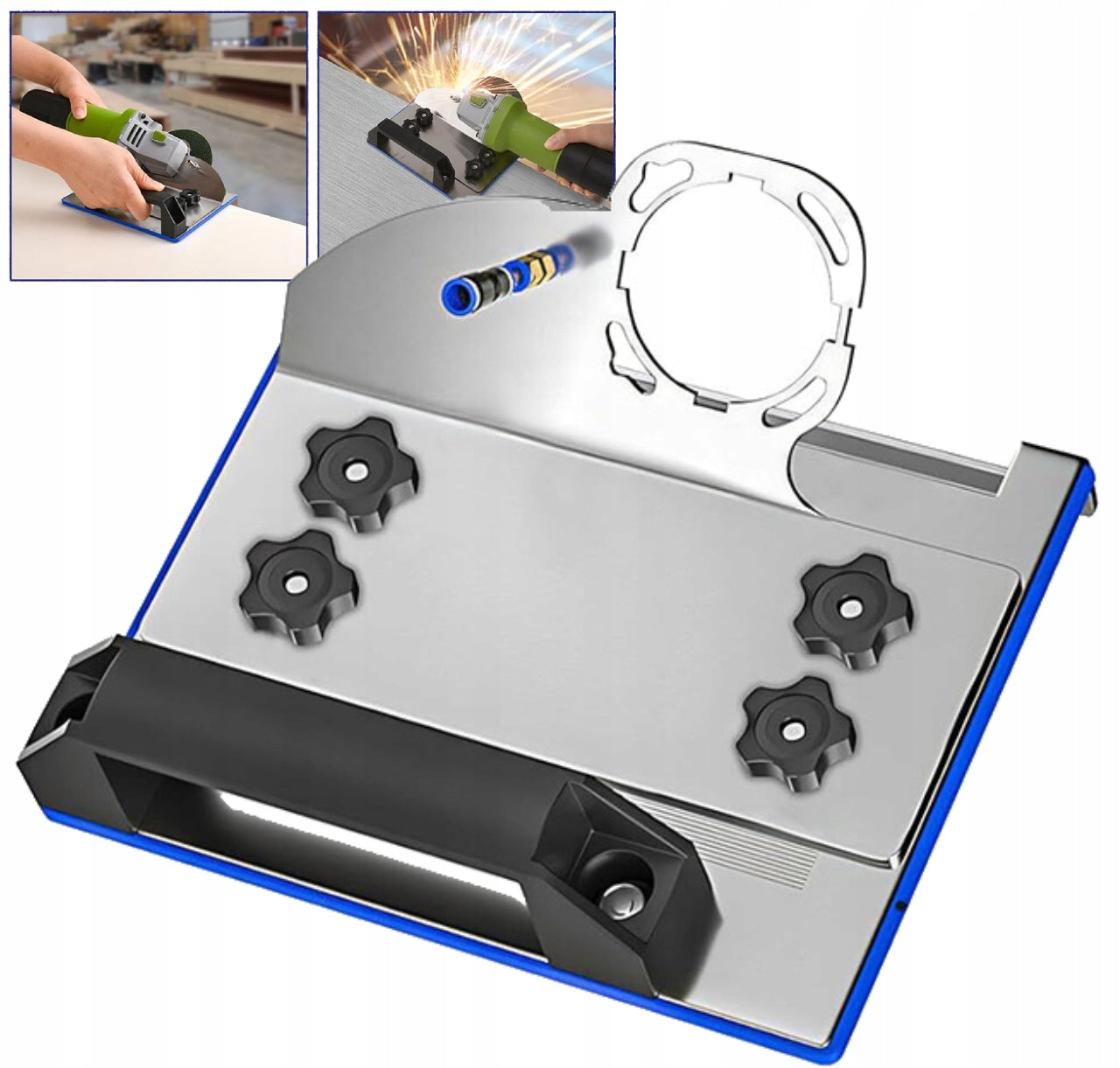 ANGLE ATTACHMENT FOR CHAMFERING STONEWARE TILES AT AN ANGLE OF 45 DEGREES SLIDER