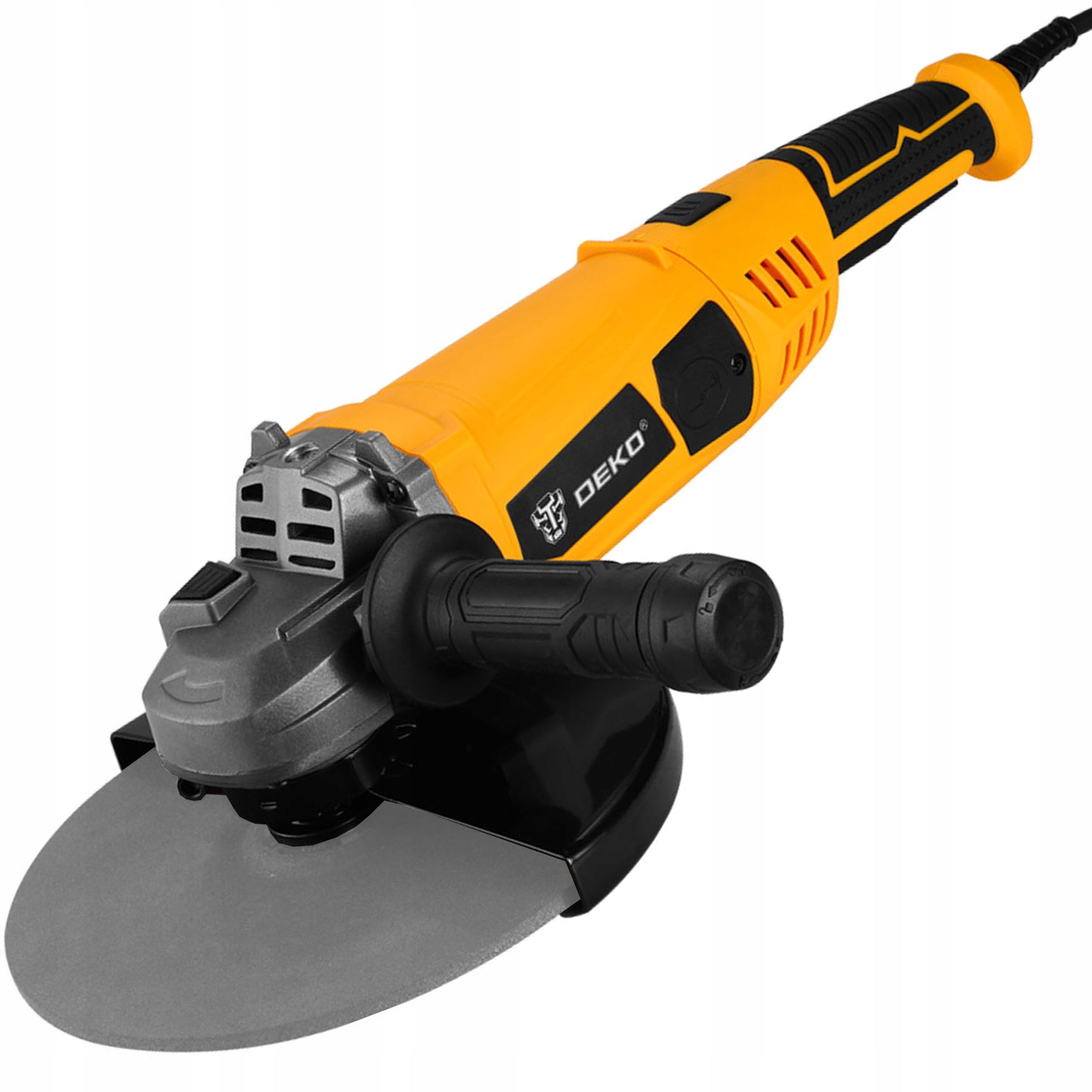 ANGLE GRINDER ANGLE 2000 IN 230 MM STRONG SHIELD DEKO Kind angle grinder