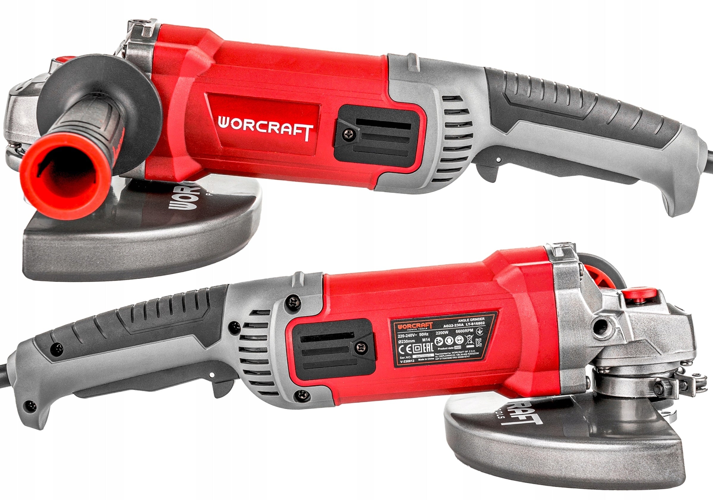 ANGLE GRINDER DIAX STRONG 230MM 2200W LARGE SLOW START GIFT FOR DAD Kind angle grinder