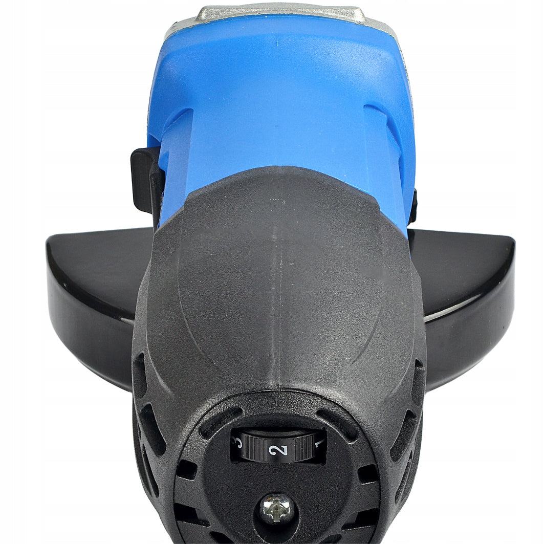 ANGLE GRINDER LIGHT STRONG 125mm ANGLE DIAX ROTATION ADJUSTMENT BLACK Brand Black