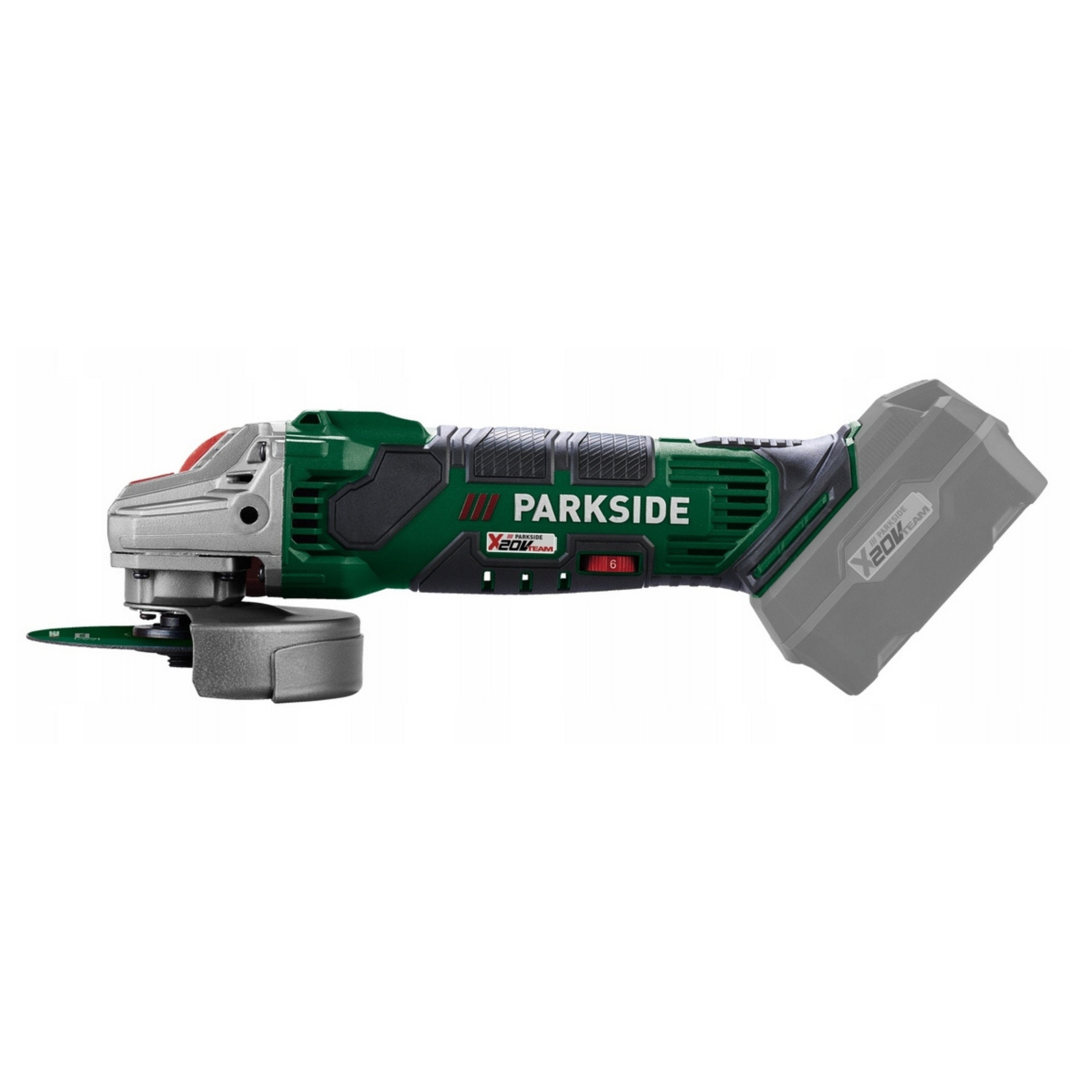 ANGLE GRINDER PARKSIDE PWSA 20-LI D4 20V 4AH WITHOUT AKU AND CHARGER Brand Parkside