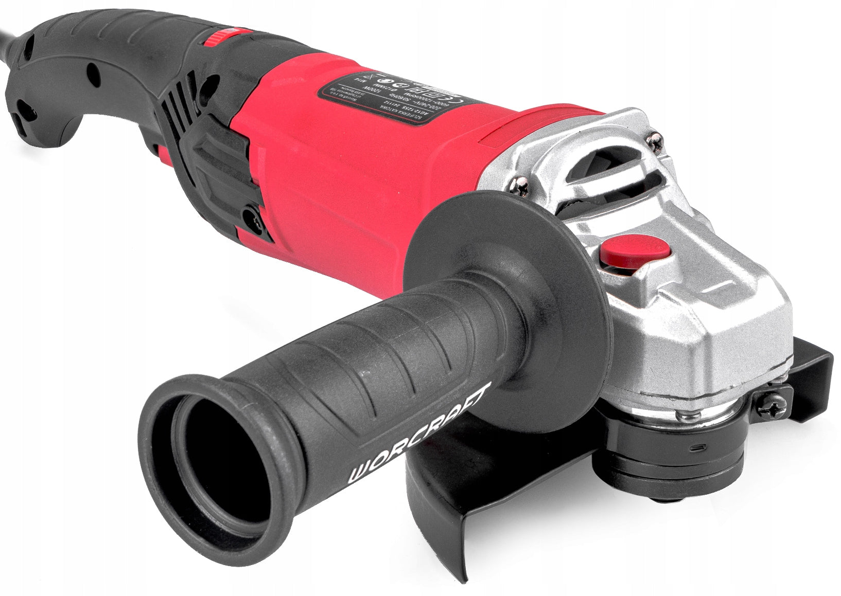 ANGLE GRINDER WORCRAFT AG12-125S STRONG 125mm Rotation adjustment +DISCS Power supply type mains