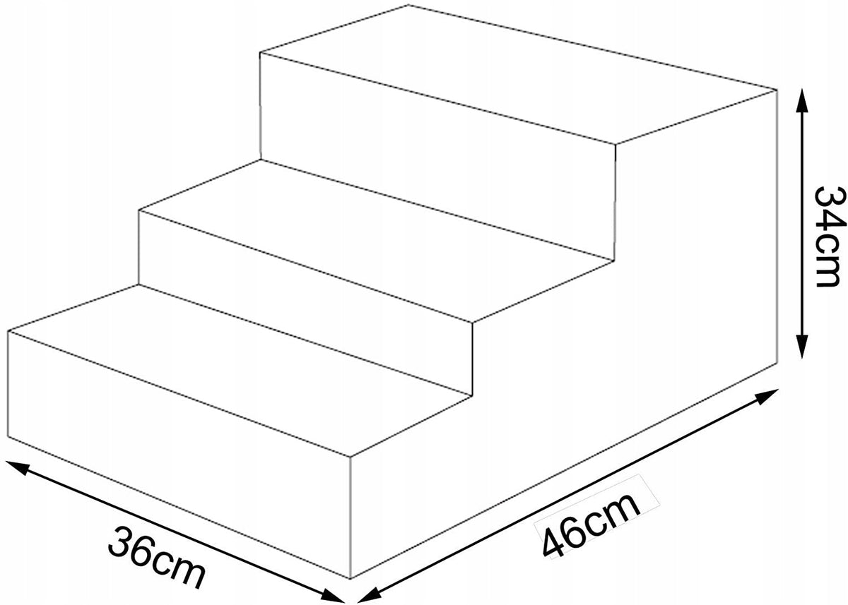 ANIMAL CAT DOG STAIRS 3 DEGREES Brand no brand