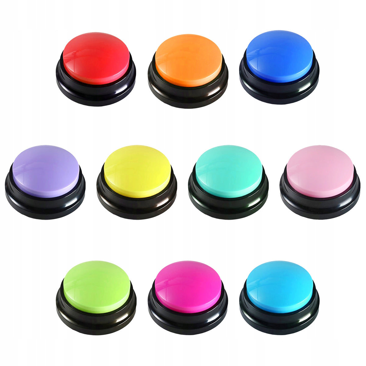 ANIMAL DOG BUTTONS TRAINING SOUND TALKING MAGENTA TRAINING