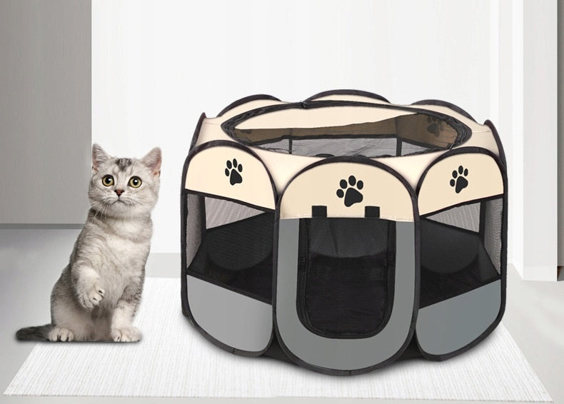 ANIMAL PLAYPEN FOR CAT DOG FARM FOLDING PORTABLE BED 100cm Manufacturer code 5905996233324
