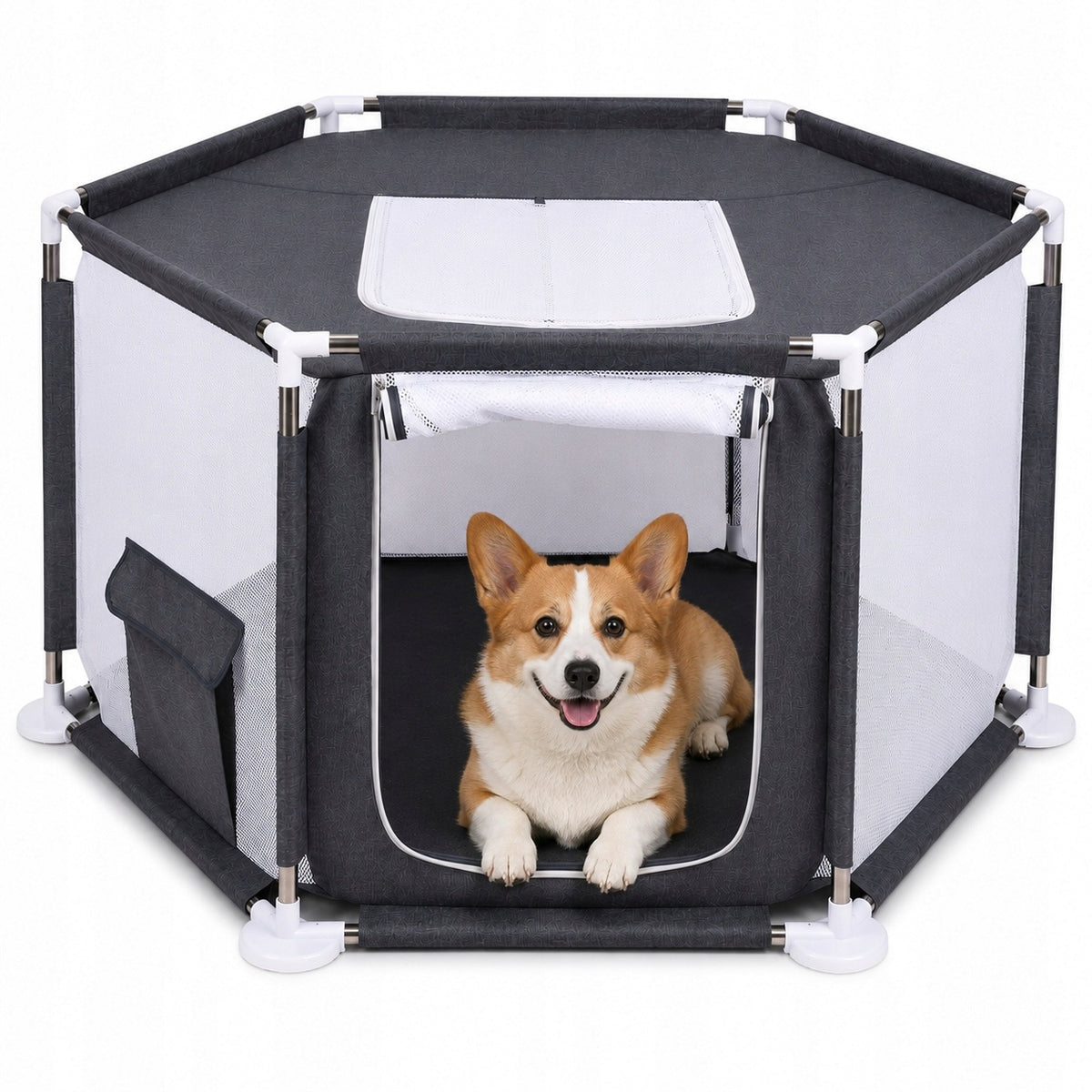 ANIMAL RABBIT DOG PLAYPEN FOR HOME FOLDING SOLID XL 108cm