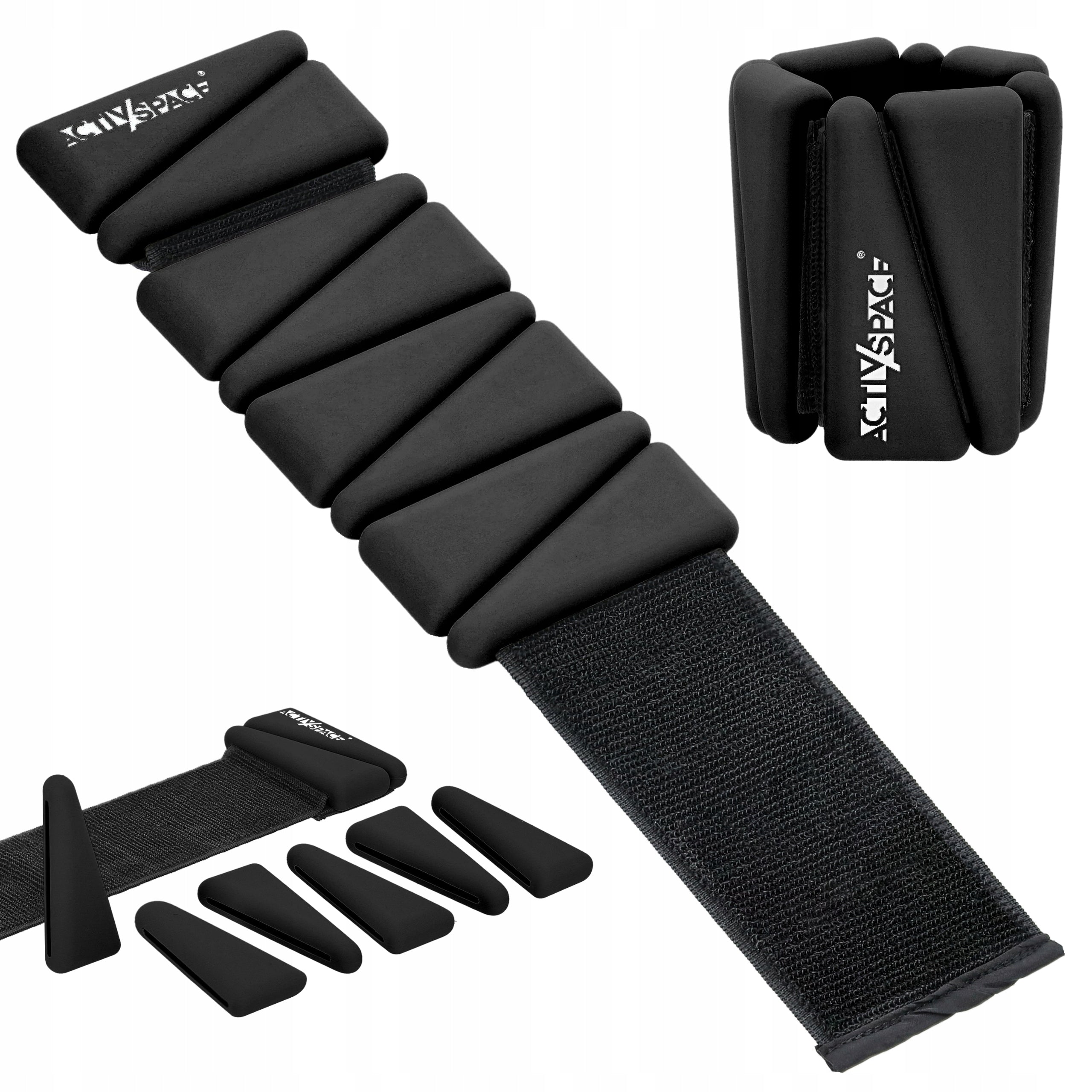 ANKLE WEIGHTS EXERCISE WRISTS ADJUSTABLE 2x0,90 KG WATERPROOF