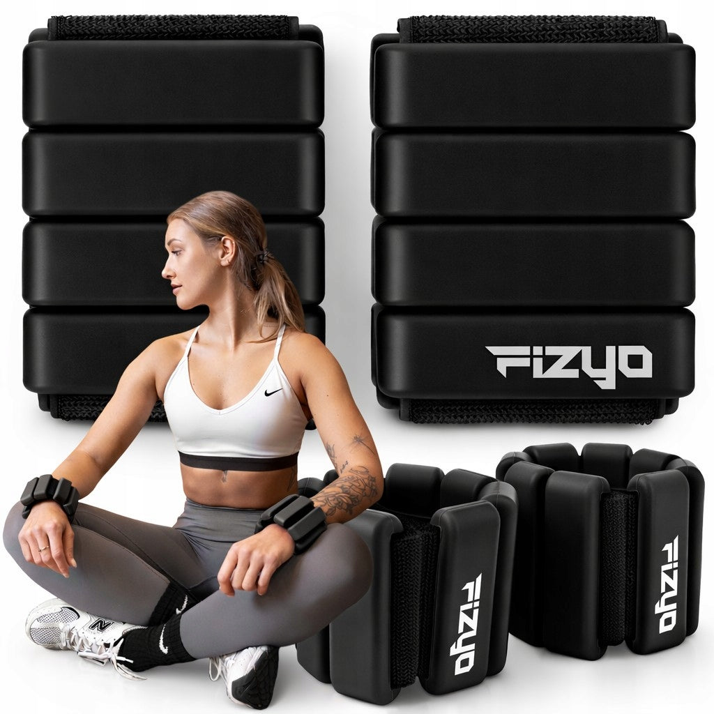 ANKLE WEIGHTS HANDS 2x450g WRIST WEIGHTS FIZYO 900G PRO