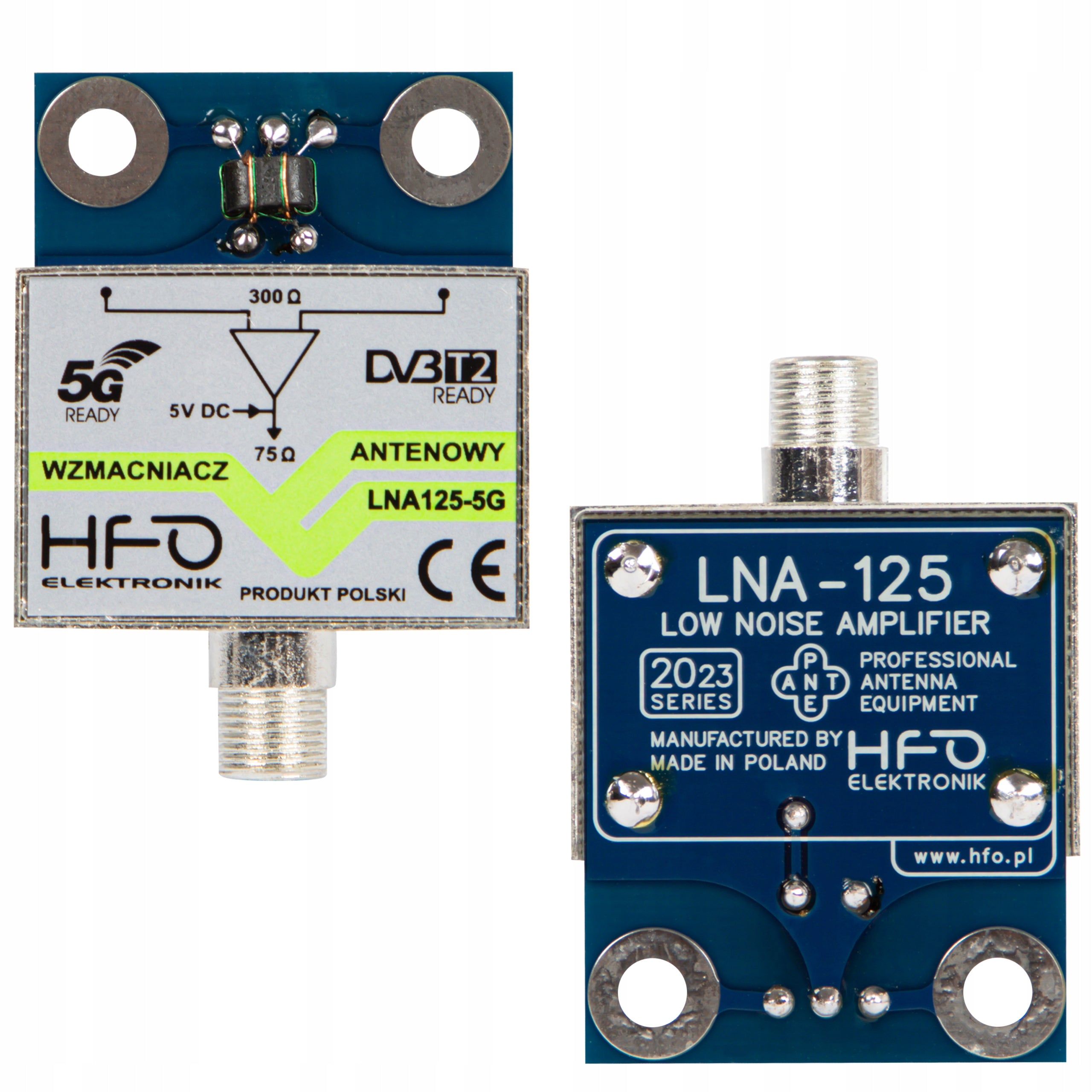 ANTENNA AMPLIFIER HFO LNA125-5G WITHOUT INTERFERENCE TV DVB-T2 Packaging status original
