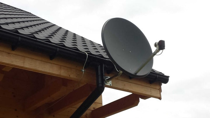 ANTENNA HOLDER FOR TERRESTRIAL SATELLITE DISH WALL STRONG STEEL 60CM Brand Vayox