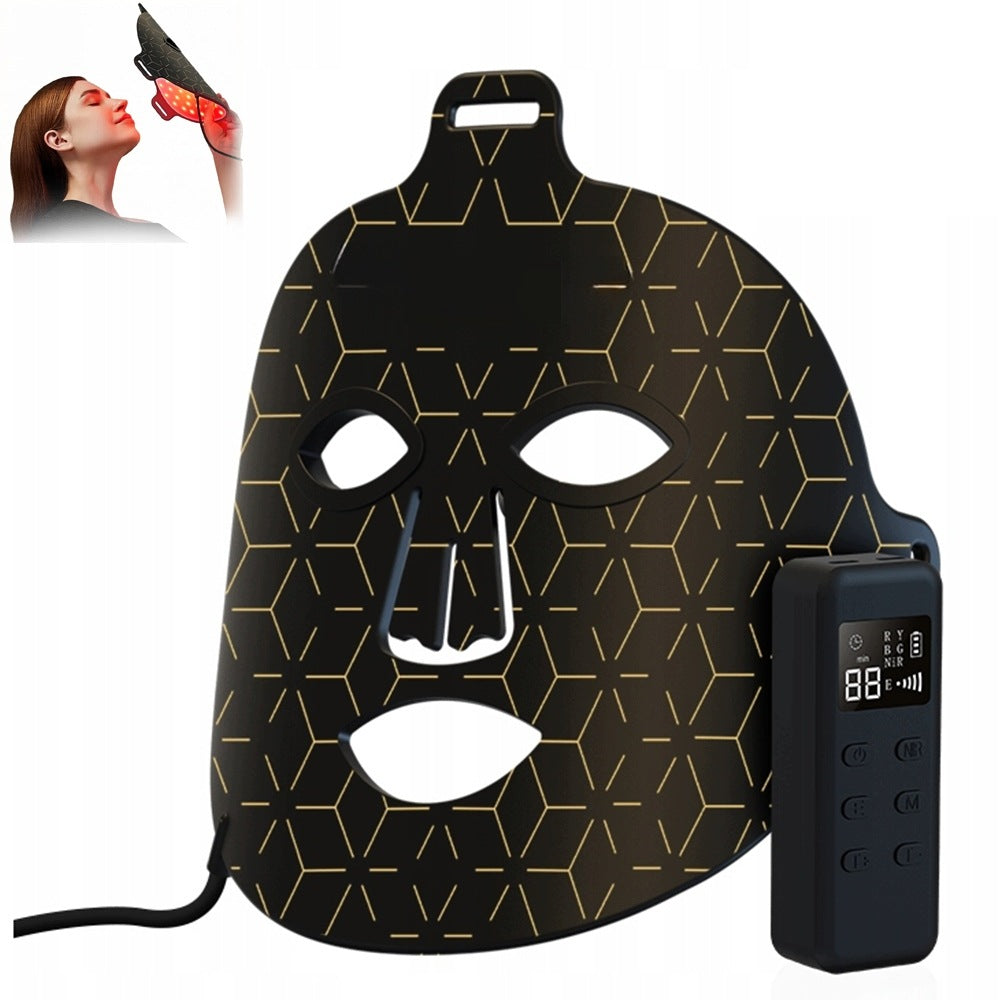 ANTI-AGING FACE MASK WITH LED LIGHTING+ CHARGER REMOTE CONTROL
