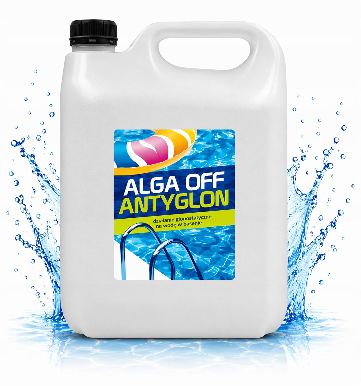 ANTI-ALGAE 4L for Pool ALGA OFF Effective for Algae Green Water