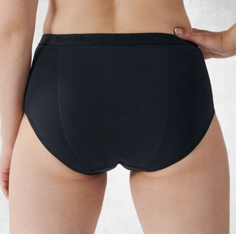 ANTI-FRAGRANCE WOMEN'S PANTIES size M black Manufacturer code HiWaist Brief black M