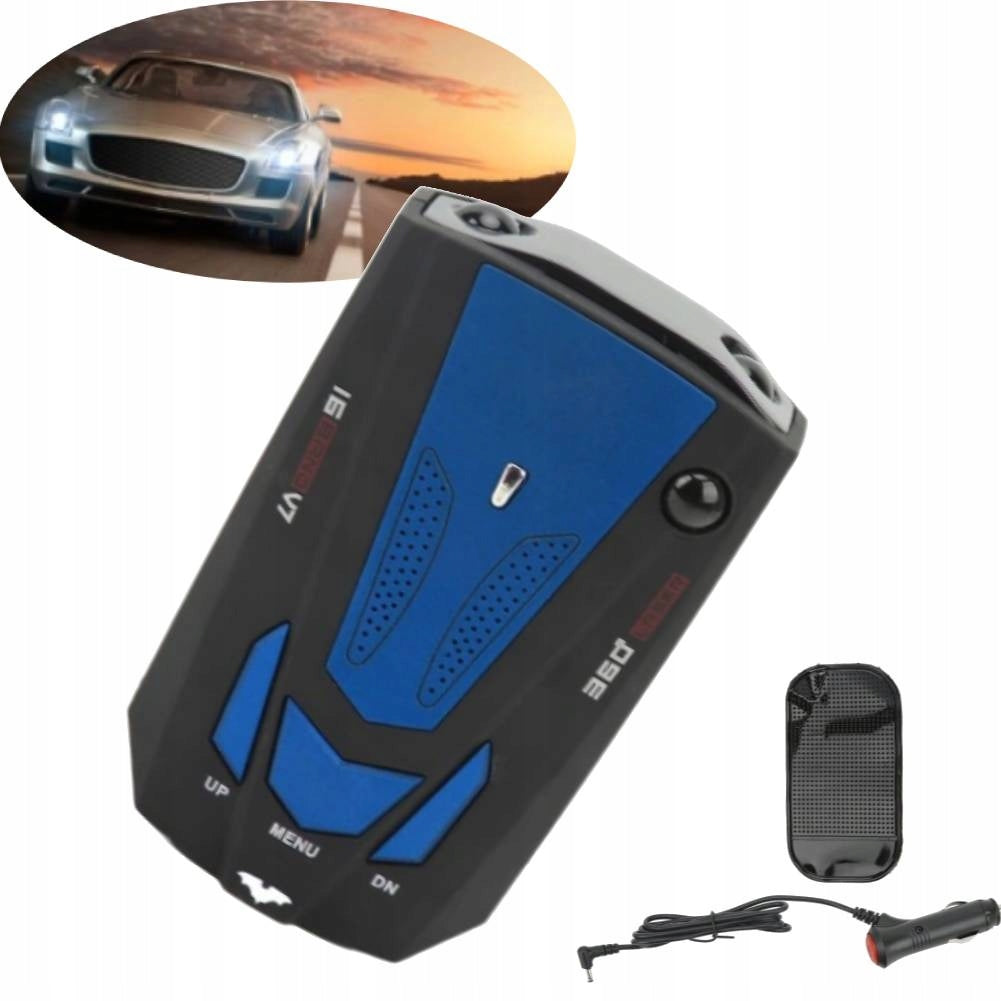 ANTI-RADAR 360 DEGREE RADAR DETECTOR DOG DETECTOR SPEED TESTER
