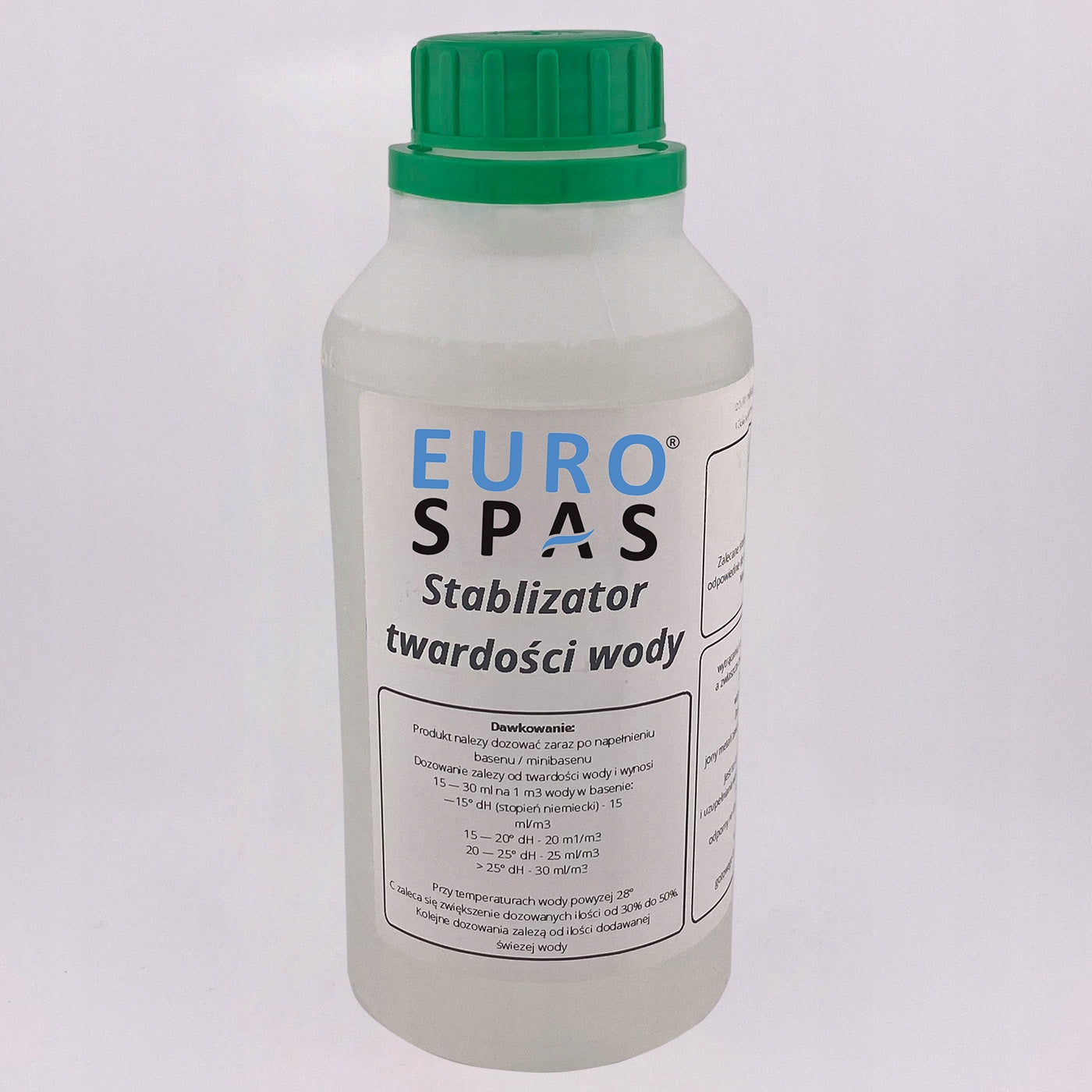 ANTI-SCALE WATER HARDNESS STABILIZER FOR SWIMMING POOLS Manufacturer code STABILIZATOR TWARDOŚCI WODY