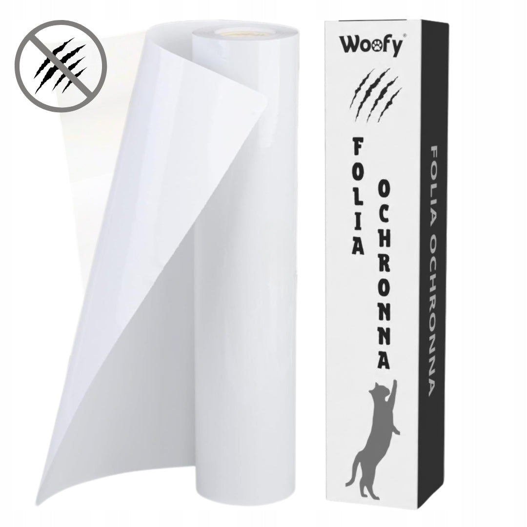 ANTI-SCRATCH FOIL FOR SELF-ADHESIVE FURNITURE 300x45 cm + FREEBIE Brand Woofy