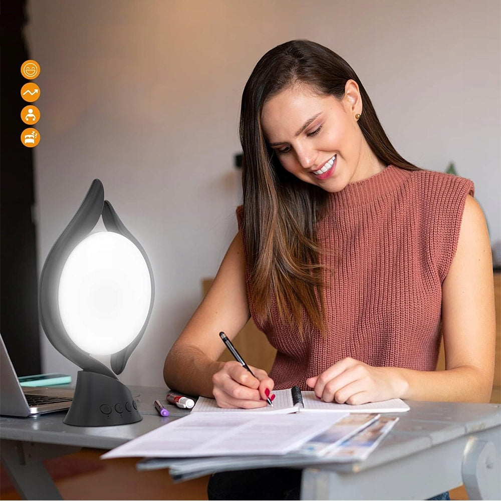 ANTIDEPRESSANT LAMP FOR LIGHT THERAPY LIGHTED CHEERFUL MOOD 10000 LUX Packaging status original