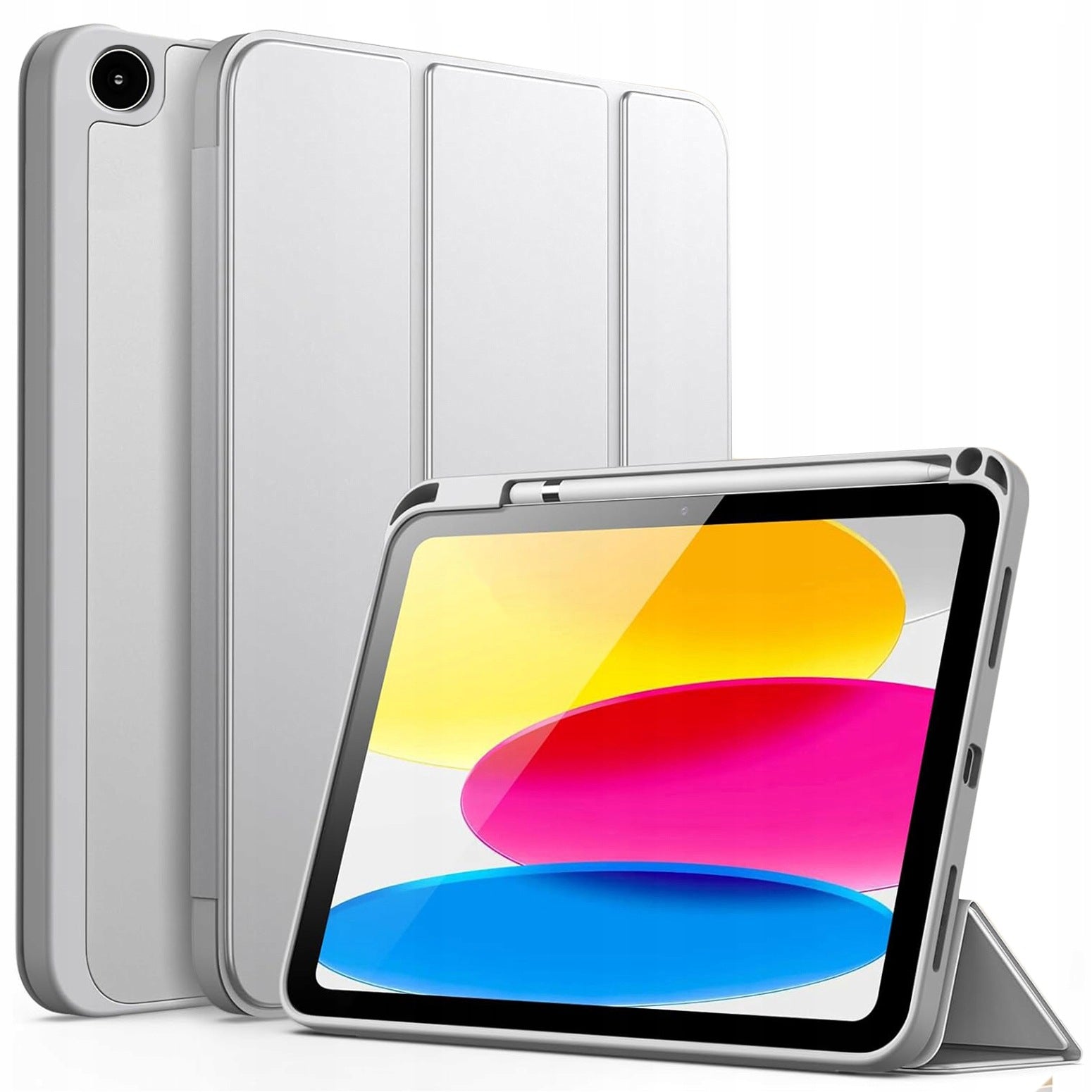 APPLE IPAD 10.2 7/8/9 9 GEN FLIP CASE with Stylus Holder Packaging status original