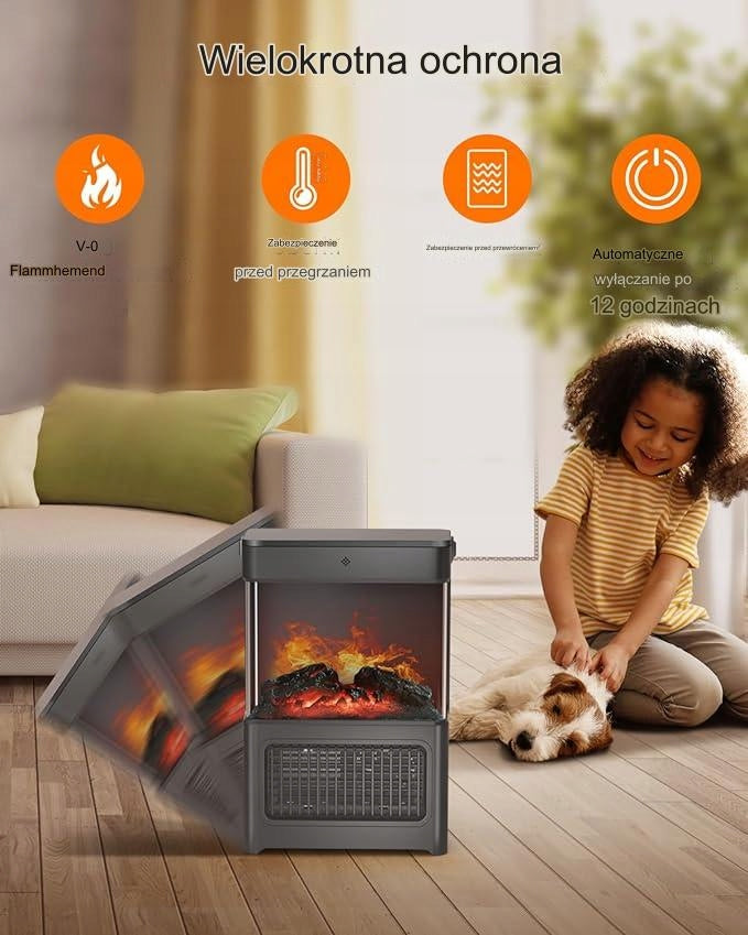 APRON ELECTRIC HEATER FAN FIREPLACE HEATER STOVE 2000W Brand no brand