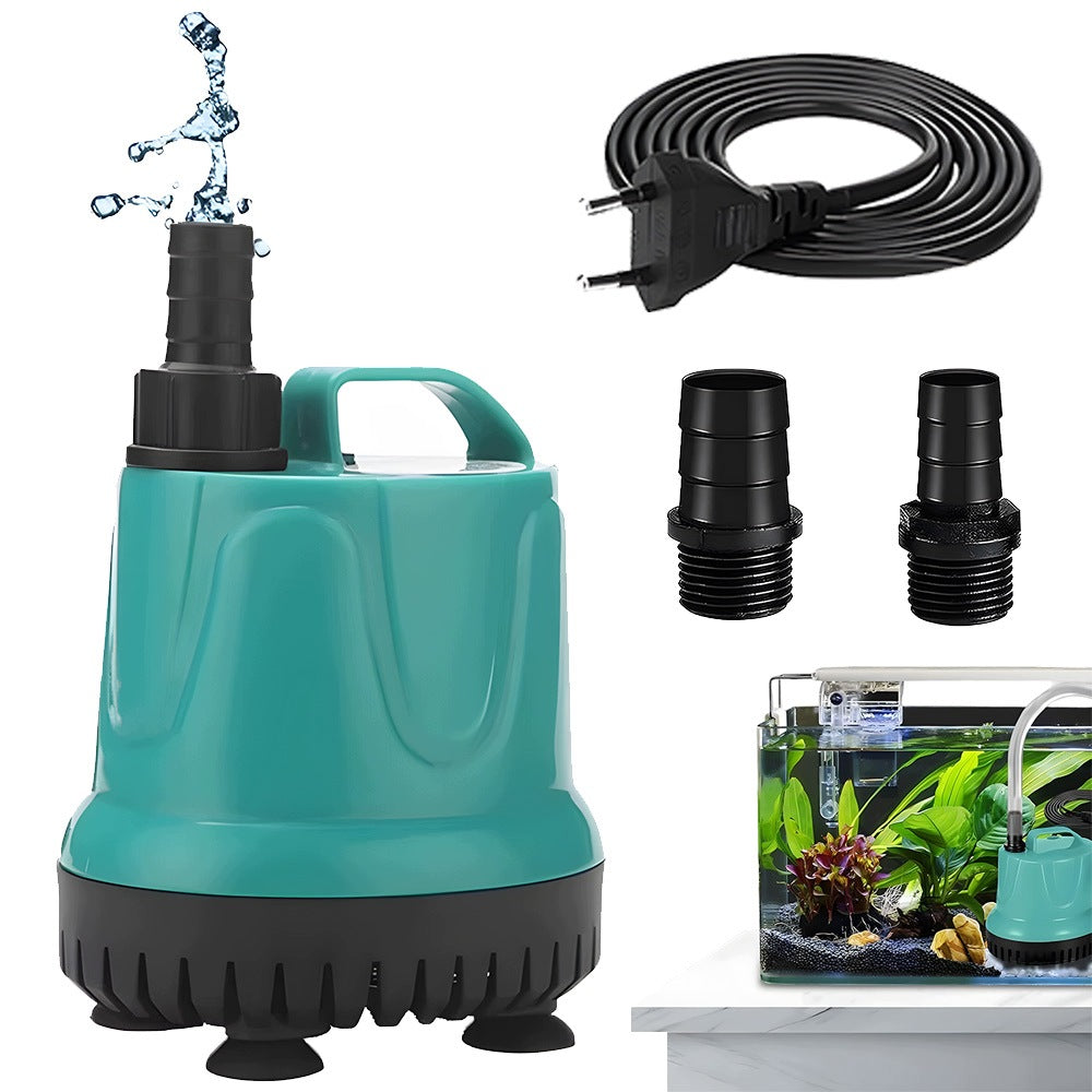 AQUARIUM WATER PUMP 25W GREEN CE 220V 50HZ FOUNTAIN POND CIRCULATION