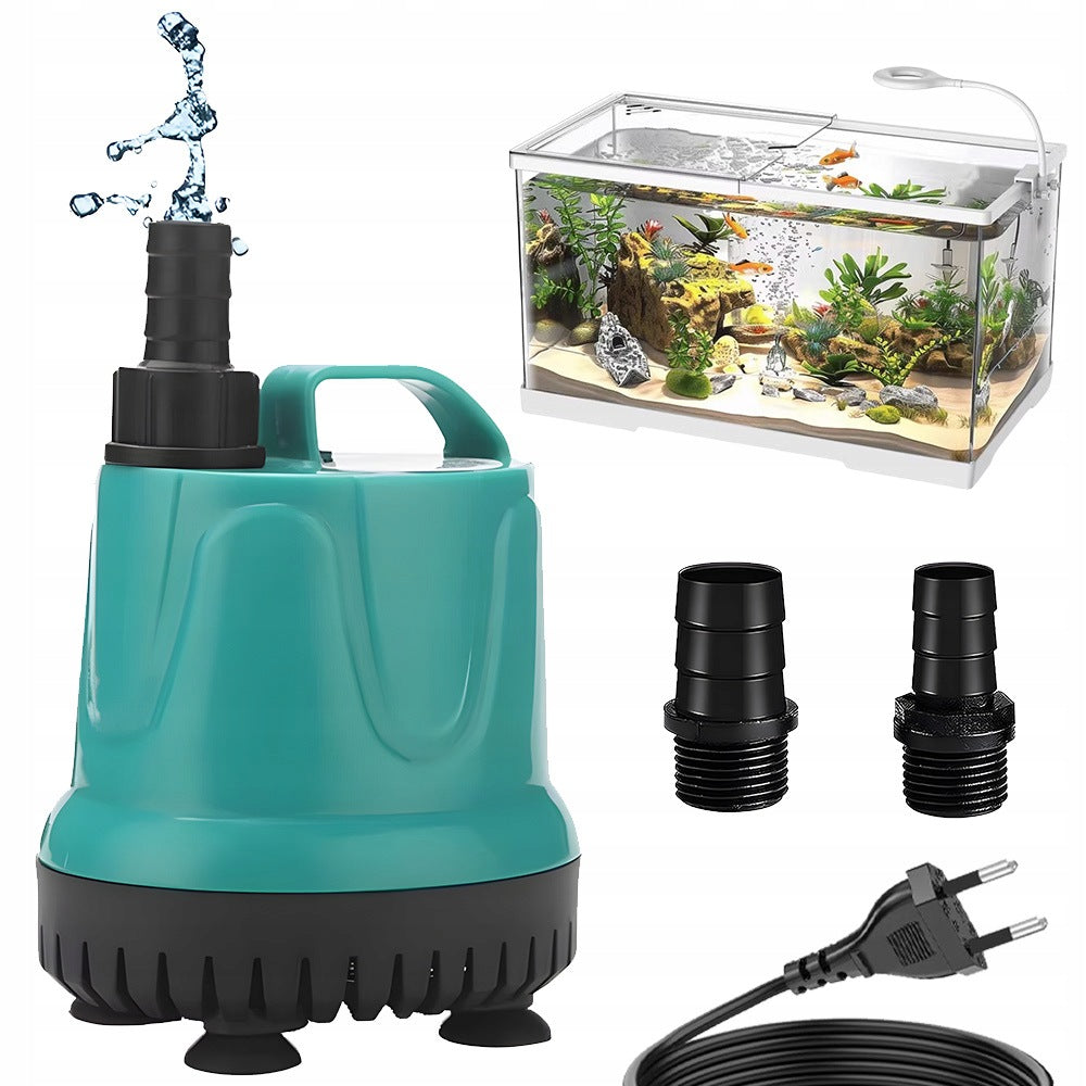 AQUARIUM WATER PUMP 25W QUIET CIRCULATION GARDEN FOUNTAIN 220V CE