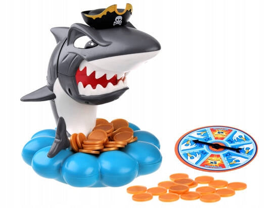 ARCADE GAME ANGRY CAPTAIN SHARK FAMILY GREAT FUN FOR KIDS Manufacturer code RE-781-3