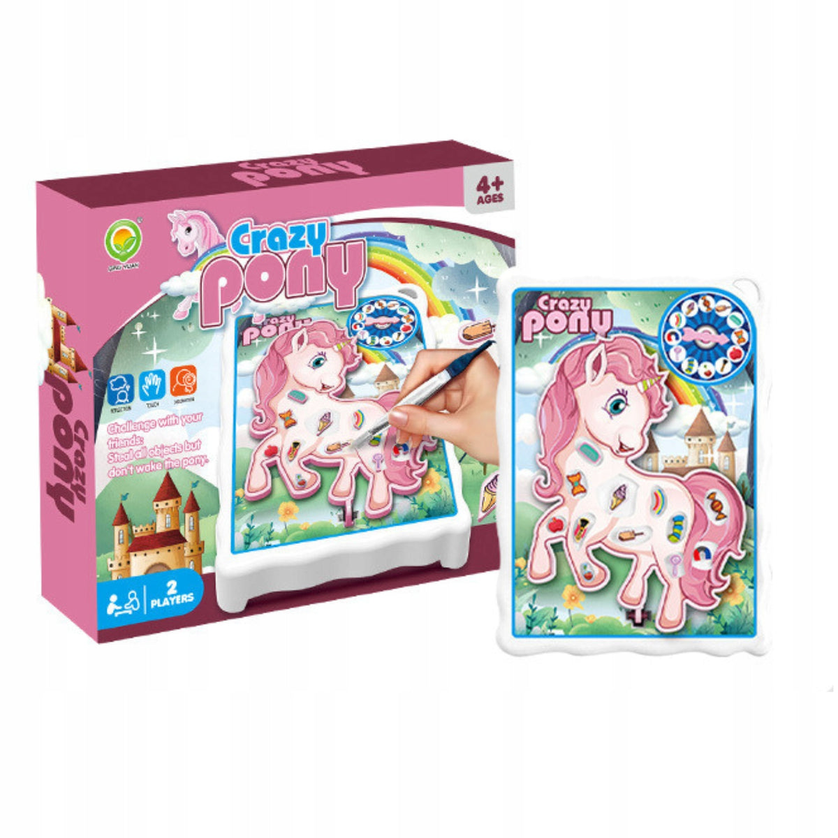 ARCADE GAME UNICORN OPERATION GAME ELECTRONIC PONY FOR CHILD Manufacturer code LEKARZ OPERACJA GRA ZRĘCZNOŚCIOWA DLA DZIECKA