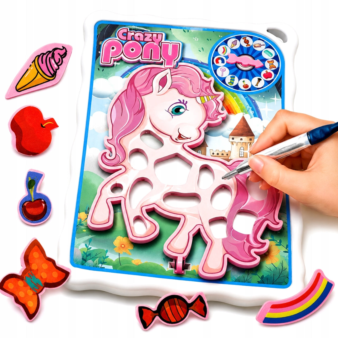 ARCADE GAME UNICORN OPERATION GAME ELECTRONIC PONY FOR CHILD