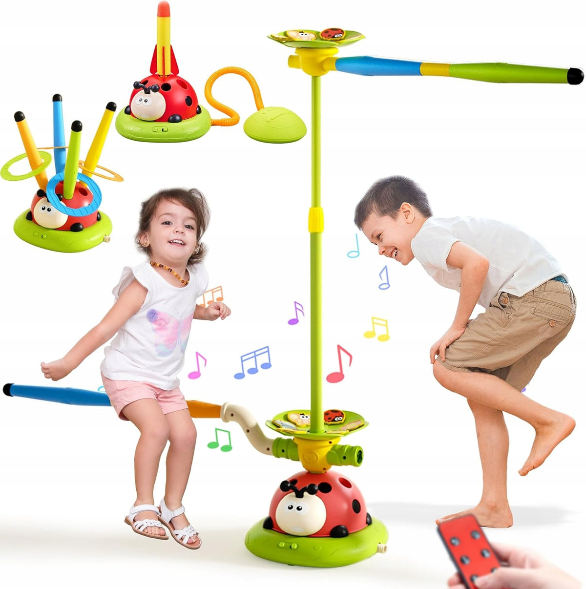 ARCADE SPORTS GAME Poland ELECTRIC LADYBUG 5IN1 JUMP ROPE THROW Manufacturer code Rodzinna, ogrodowa