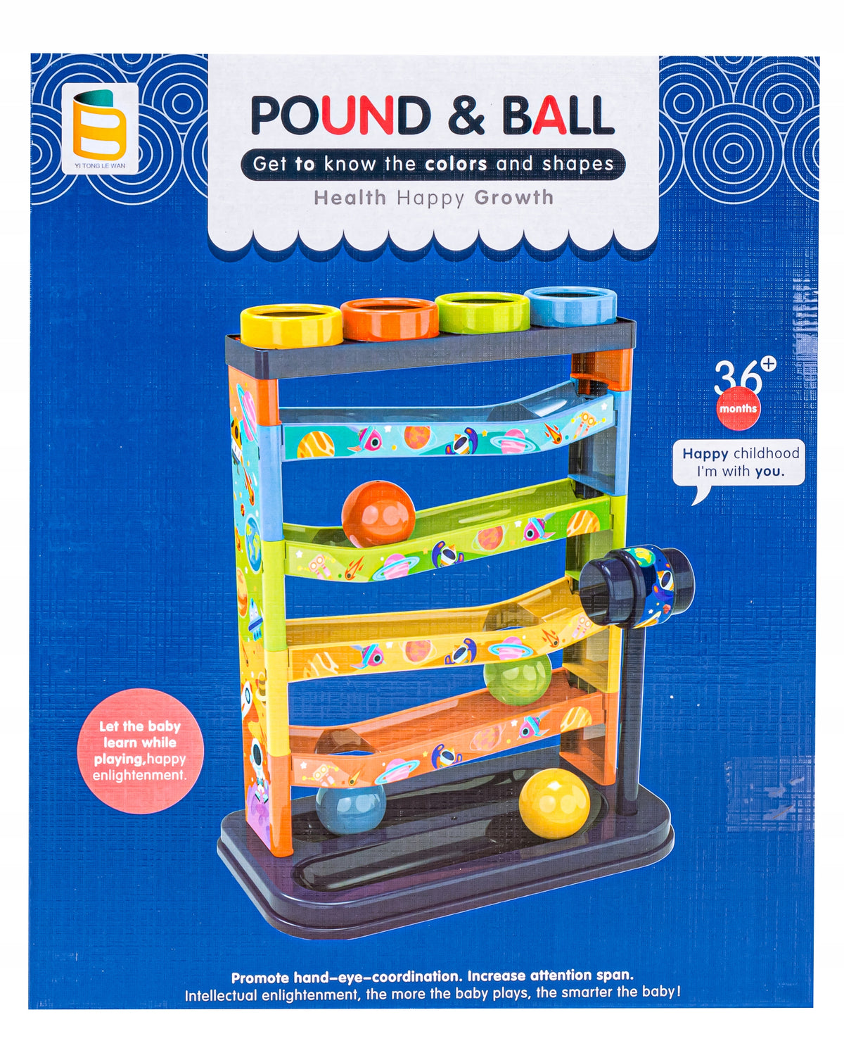 ARCADE TOY Game for Children Hammer Beater HAMMERING BALL Slide Brand ChRLD