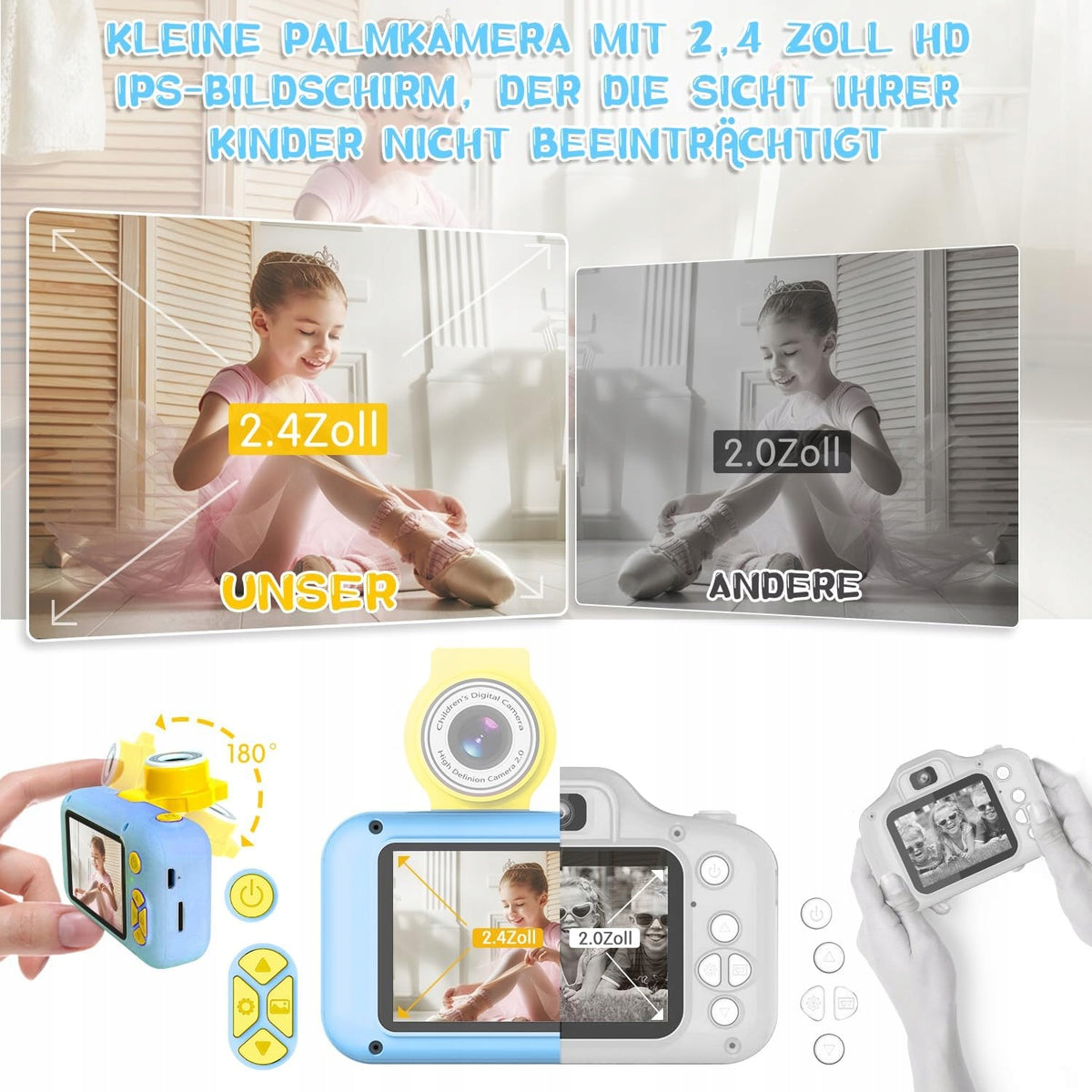 ARNSSIEN Children's Camera For Girls Boys Brand no brand