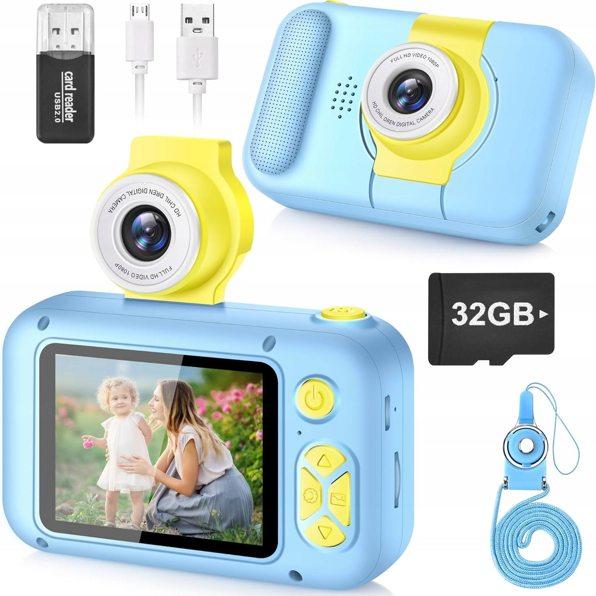 ARNSSIEN Children's Camera For Girls Boys