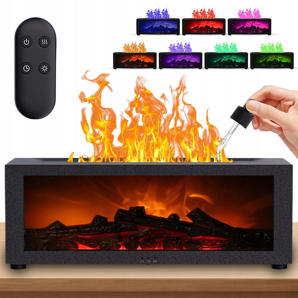 AROMA DIFFUSER 150ML REMOTE CONTROL LED LIGHT HUMIDIFIER AROMATHERAPY GIFT