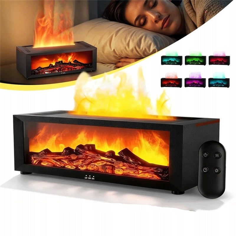 AROMA DIFFUSER WITH FLAME EFFECT 150ML TIMER UP TO 5 HOURS Medical device no